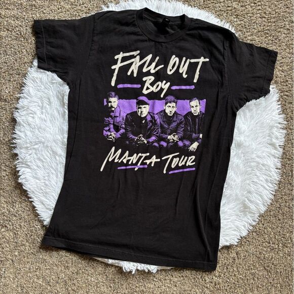 Tilted Fallout Boys T-shirt 2018 Manta Tour Womens Size Medium - Picture 1 of 5